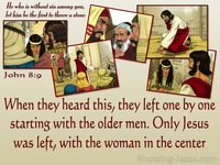 John 8:9